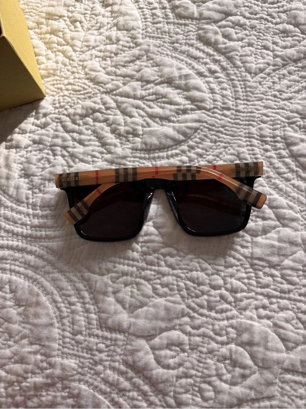 Burberry Gold and Black Logo Gift Box
